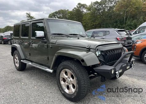 2015 Jeep Wrangler Unlimited из США, поврежденный, VIN 1C4BJWEG2FL770349